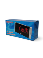 Часы VST-731W-1 C`/дата, красное свечение (USb питание)