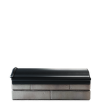 Парапет полимеркомпозитный Monblan 200/225/225 (1 кирпич) черный