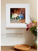 Картина интерьерная настенная на холсте 30х30 см