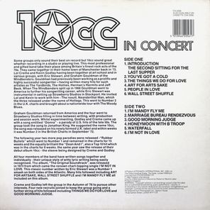 10cc / 10cc In Concert (LP)