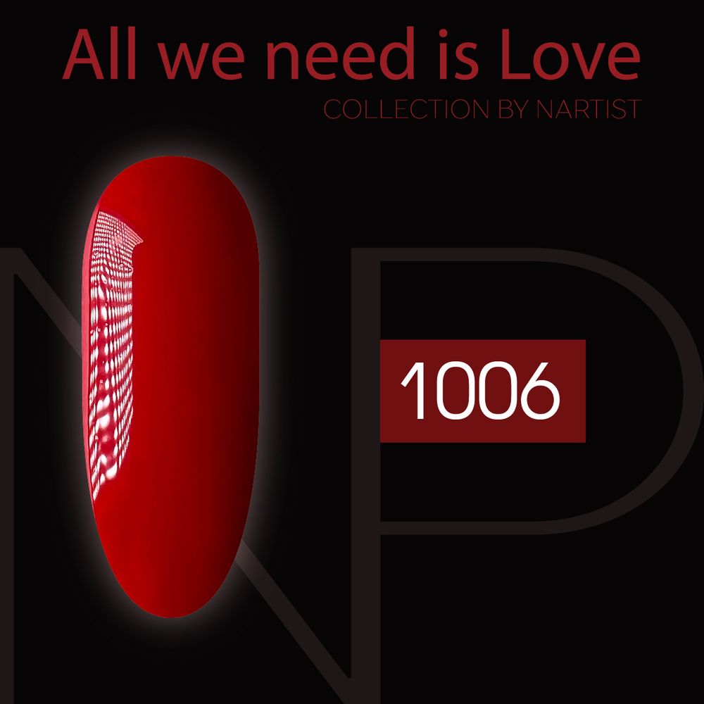 Nartist 1006 All We Need Is Love 10ml