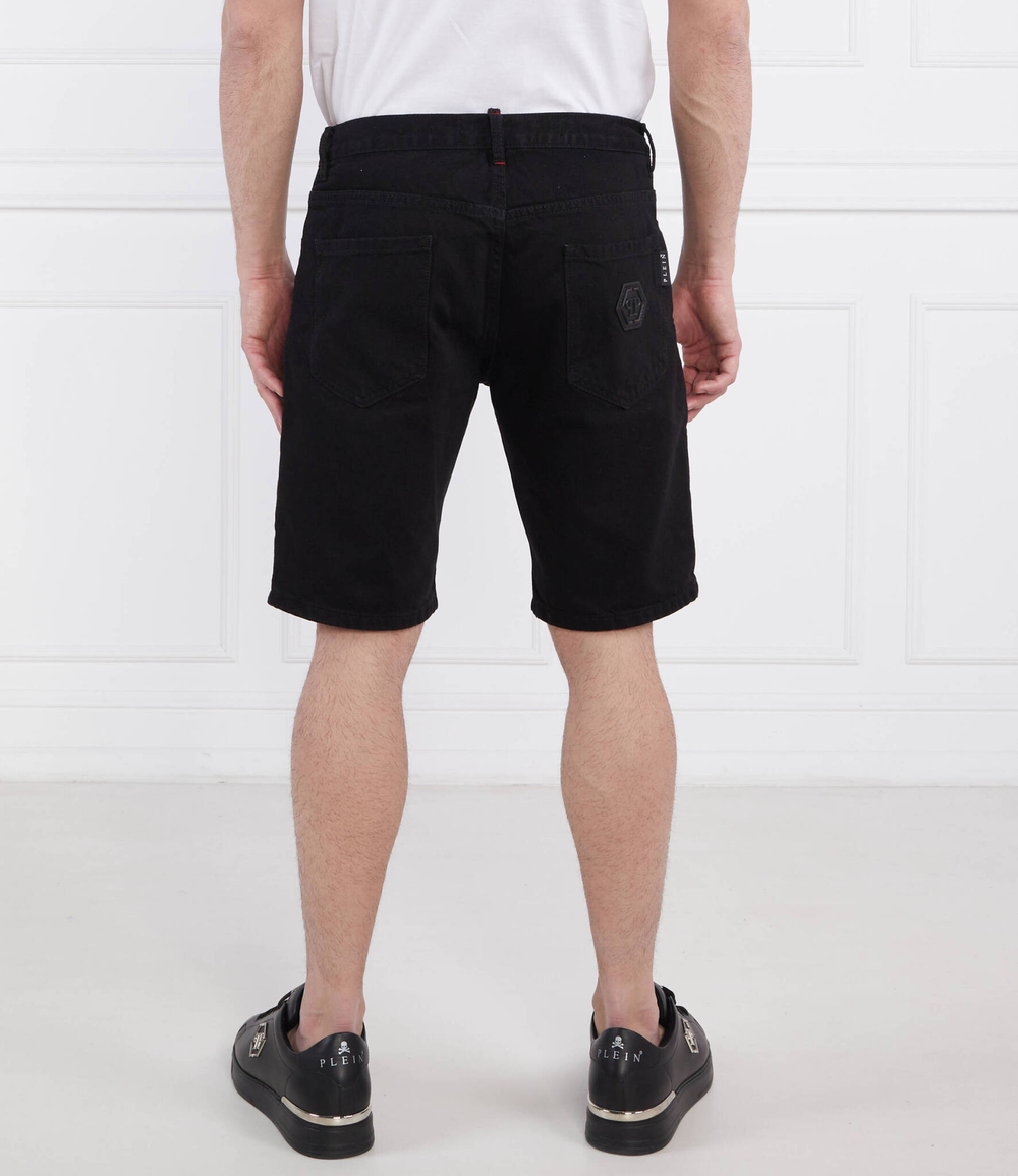 Шорты Capri Philipp Plein - черный(MDT2700 PDE004N)