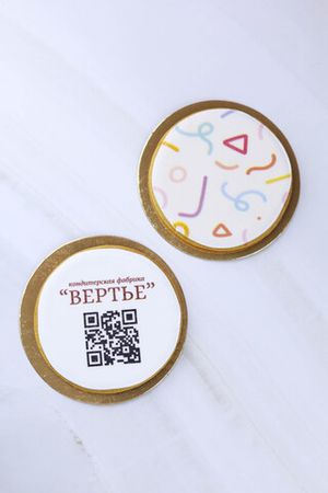 Пряник ≈ 8 см, форма: на выбор