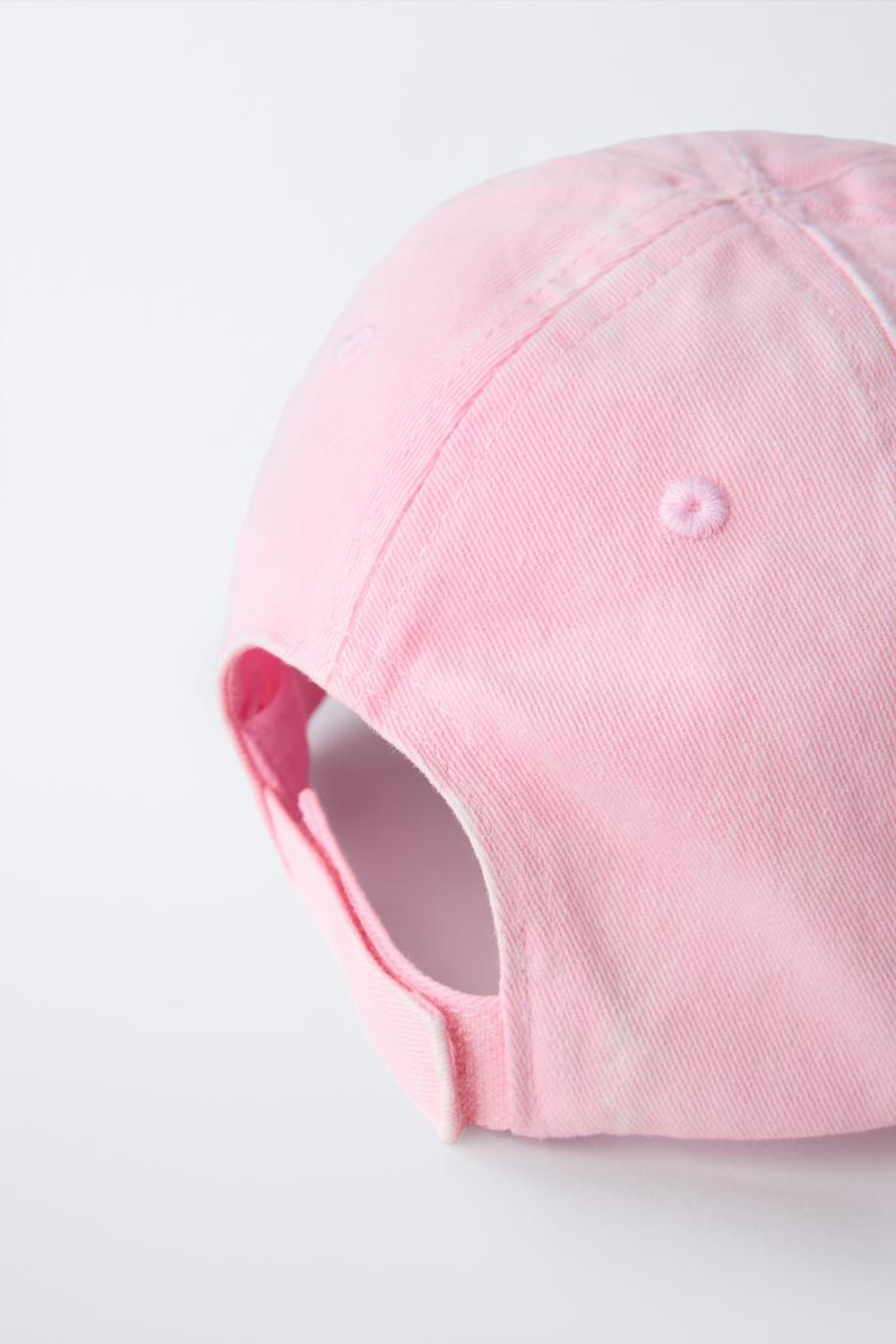 ZARA КЕПКА VARSITY С ВЫШИВКОЙ, РОЗОВЫЙ