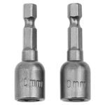 Биты с торцевыми головками 10 мм, 45 мм, 2 шт. Matrix