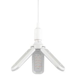 Фитолампа для растений светодиодная ЭРА GREEN LINE ФИТО-30W-PL-E27-GR 3-х лепестковая красно-синего спектра 30 Вт Е27
