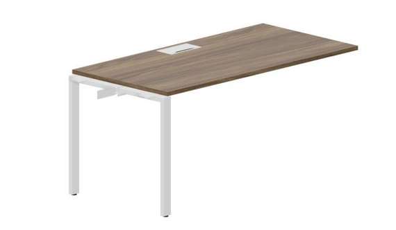 стол Strike 1580х780х750мм (металлический аутлет) - приставной элемент