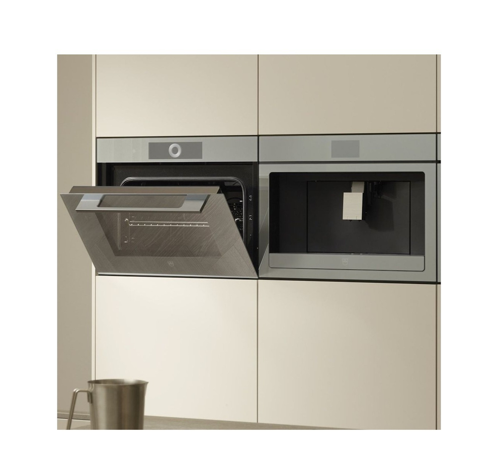 Духовой шкаф V-ZUG Combair V6000 45 платиновое стекло/AutoDoor C6T-21067