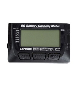 Измеритель емкости Li-Po аккумуляторов 8S G.T.Power