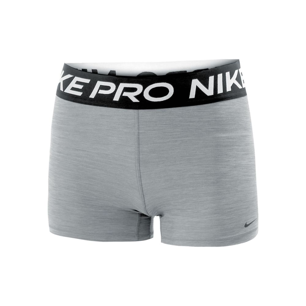 Женские теннисные шорты Nike Pro 3in Shorts Women - Grey, Black