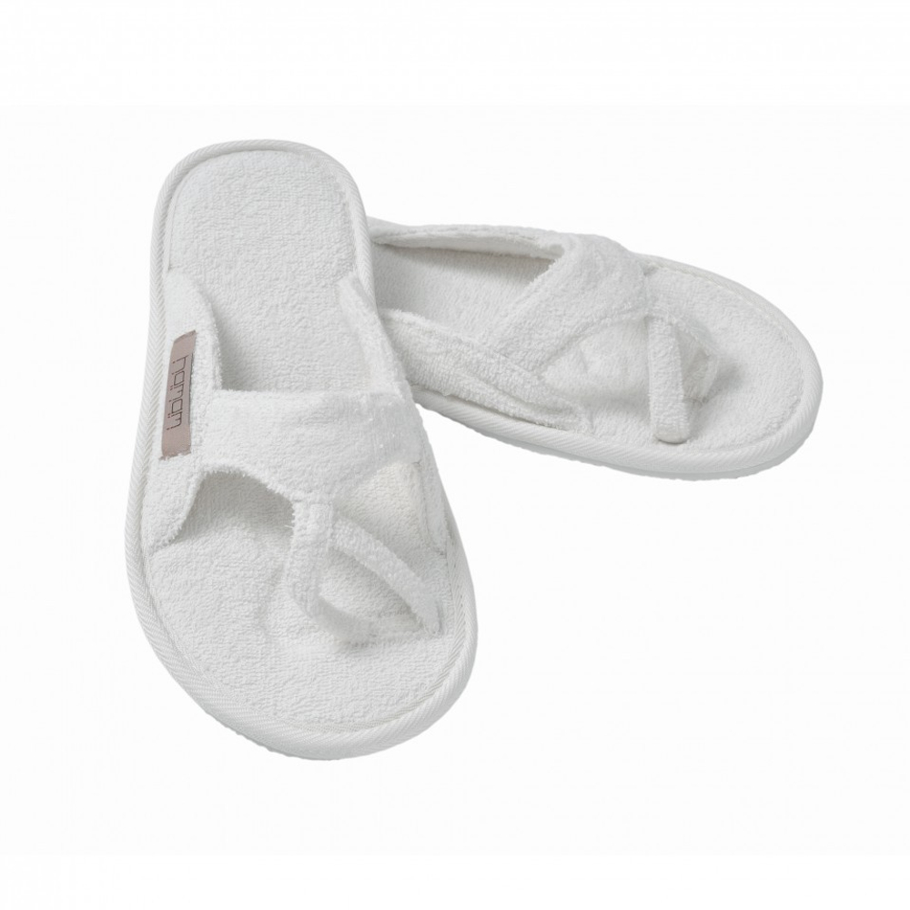 Домашние тапочки Hamam Meyzer белые Турция