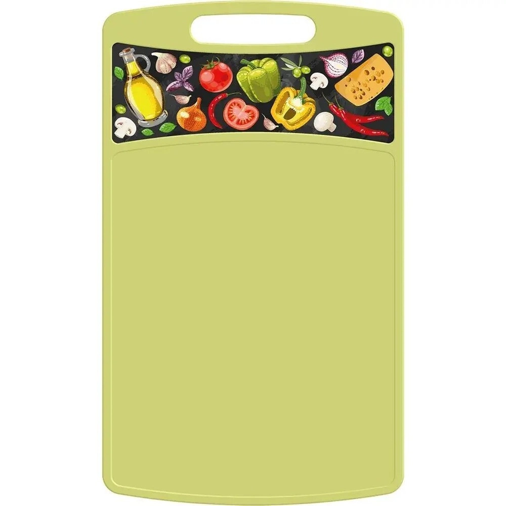 Доска разделочная Bergamo прямоугольная 260x155x3,5мм (салатовый)
