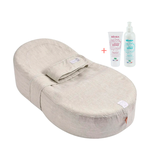 Эргономический кокон для новорожденного RED CASTLE Cocoonababy® Лён
