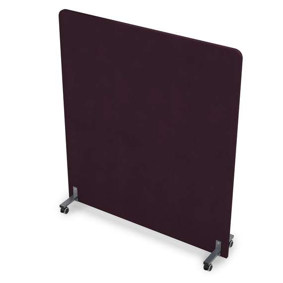 011.МП.1316 Акустическая мобильная перегородка на колесных опорах (1350*377*1600)