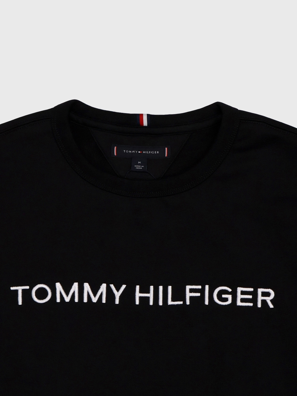 Свитшот Tommy Hilfiger Tommy Embroidered Hilfiger Icon Black