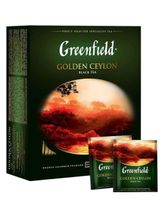 Чай черный Greenfield Golden Ceylon 100 пакетиков