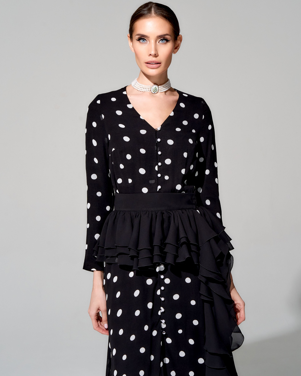 Баска из премиального шифона