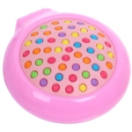 Расческа массажная складная «ФЭНТАЗИ», микс 4 дизайна, 6,5*2см (PVC коробка)