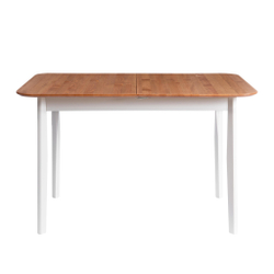 Стол Соната Люкс/ Sonata Lux table, 120х75х75 см массив сосны, антик/белый, 120х75х75 см