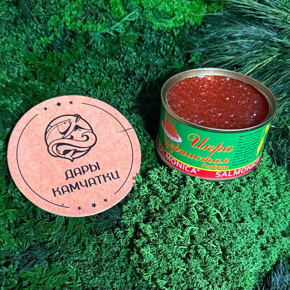 Икра Горбуши SALMONICA ж/б, 140 гр