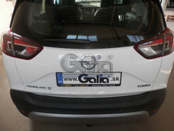 Фаркоп оцинкованный Galia O070C для OPEL Crossland X 2017-(паспорт и сертификат в комплекте)(без электрики)
