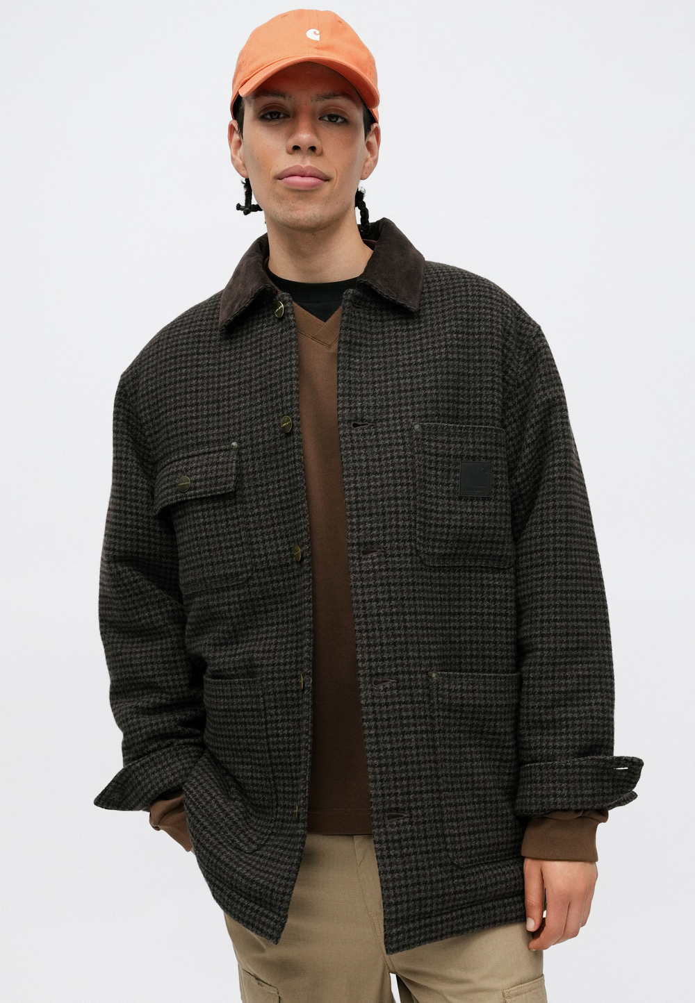 Carhartt WIP LEWIS  - Короткое пальто - Коричневый