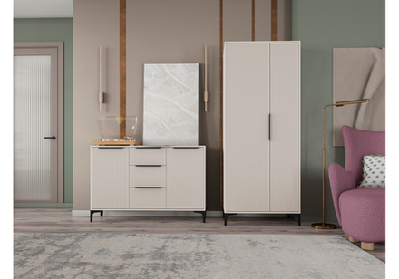 Готовая гостиная Woodville Иадама кашемир, кашемир комплектация 3