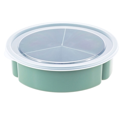 Менажница с крышкой 3 секции (3*300мл) М1124