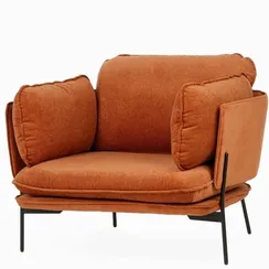 Кресло Sussex светло-коричневое