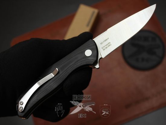 Складной нож Городской VN Ф-3 K283-1 c клинком из стали 5Cr15MoV, рукоять G10