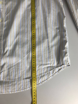 Рубашка Land's End лаконичная, маркировка L, визуально на 50 размер