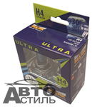 Автолампа H4 12V 60/55W P43t Маяк    + 30% Super  White 82420SW+30 (к-т)