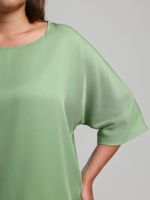 Блузка Летний драйв-2 Виотекс ЗЕЛЁНЫЙ