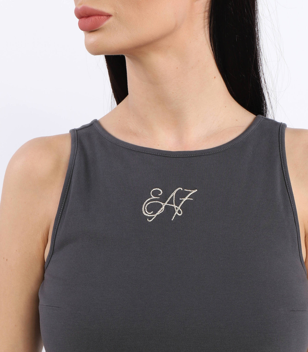 Платье EA7 - серый(3RTA53 TJLJZ)