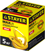 STAYER MAXLift, 5 кг, пластмассовый, одинарный, стеклодомкрат на присоске (33718-0)