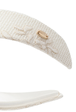 Кокошник белый с гипюром