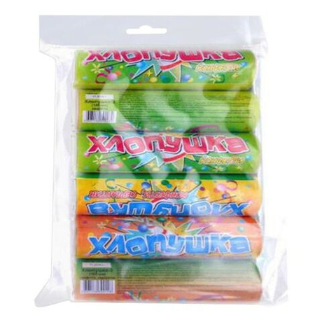 Хлопушка УРАЛ САЛЮТ "НАБОР ХЛОПУШЕК"