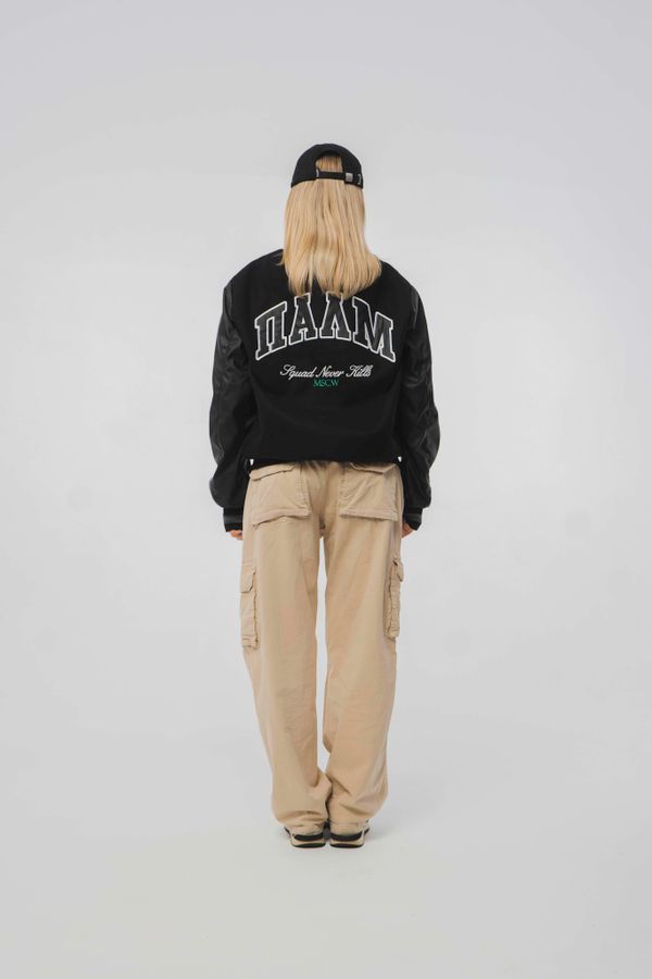 Бомбер Колледж "Saint Exupery" Черный - фото 9