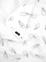 Муслиновое утеплённое одеяло Mjölk Молоко