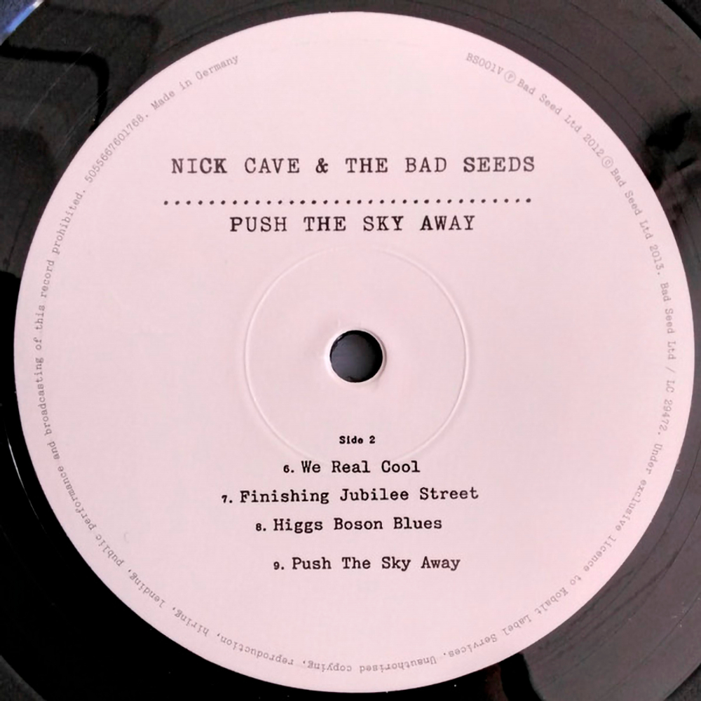 Nick Cave & The Bad Seeds / Push The Sky Away (LP)