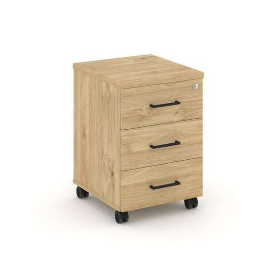 Style Project Тумба мобильная 3 ящ. Стандартные колеса SN.TM-002