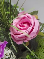 Композиция в ящике "Гортензия"