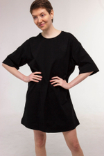 Укороченное платье-футболка | Последние размеры | XS