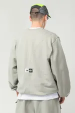 Толстовка Codered крюнек Two Phase Crew Серое небо/Серое небо