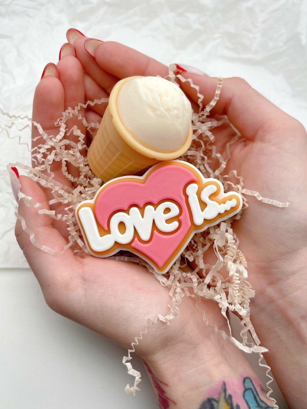 Набор мыла «Любовь - это мороженое!»