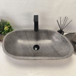Раковина из речного камня RS63635 (64*35*16) 0124