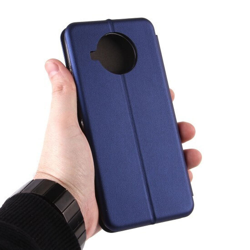 Чехол-книжка Xiaomi Mi10T Lite, 009805 Синий