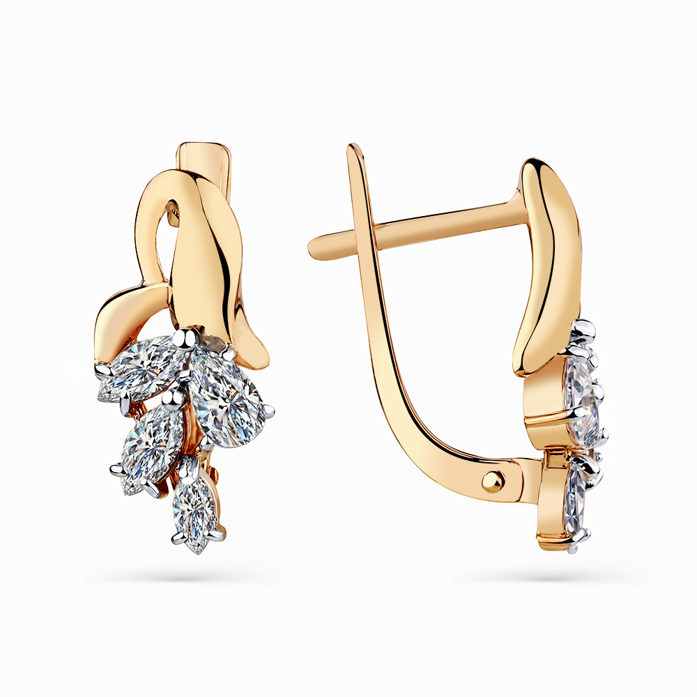 Серьги из золота 585 пробы