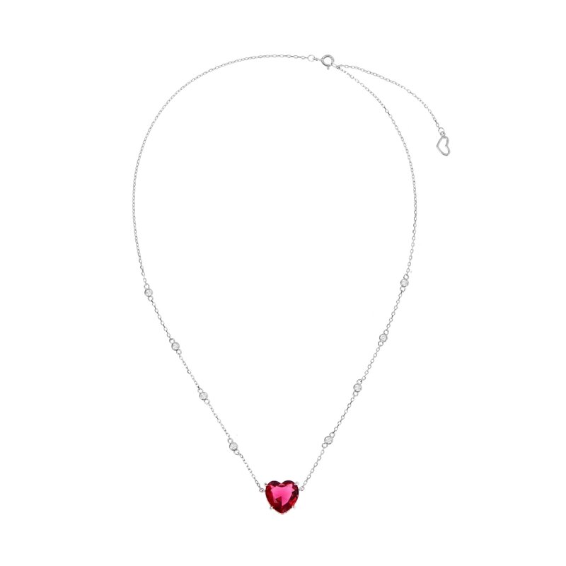 Колье Королевское Сердце – Красное