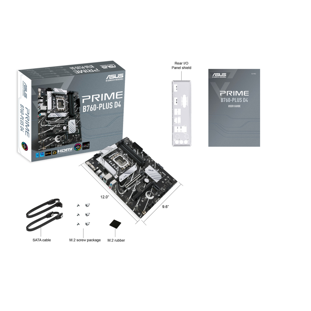 Материнская плата ATX ASUS PRIME B760-PLUS D4